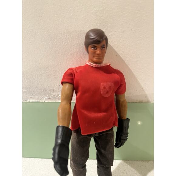 1971 Big Jim Action Figure Red Top & Jeans - Picture 2 of 8
